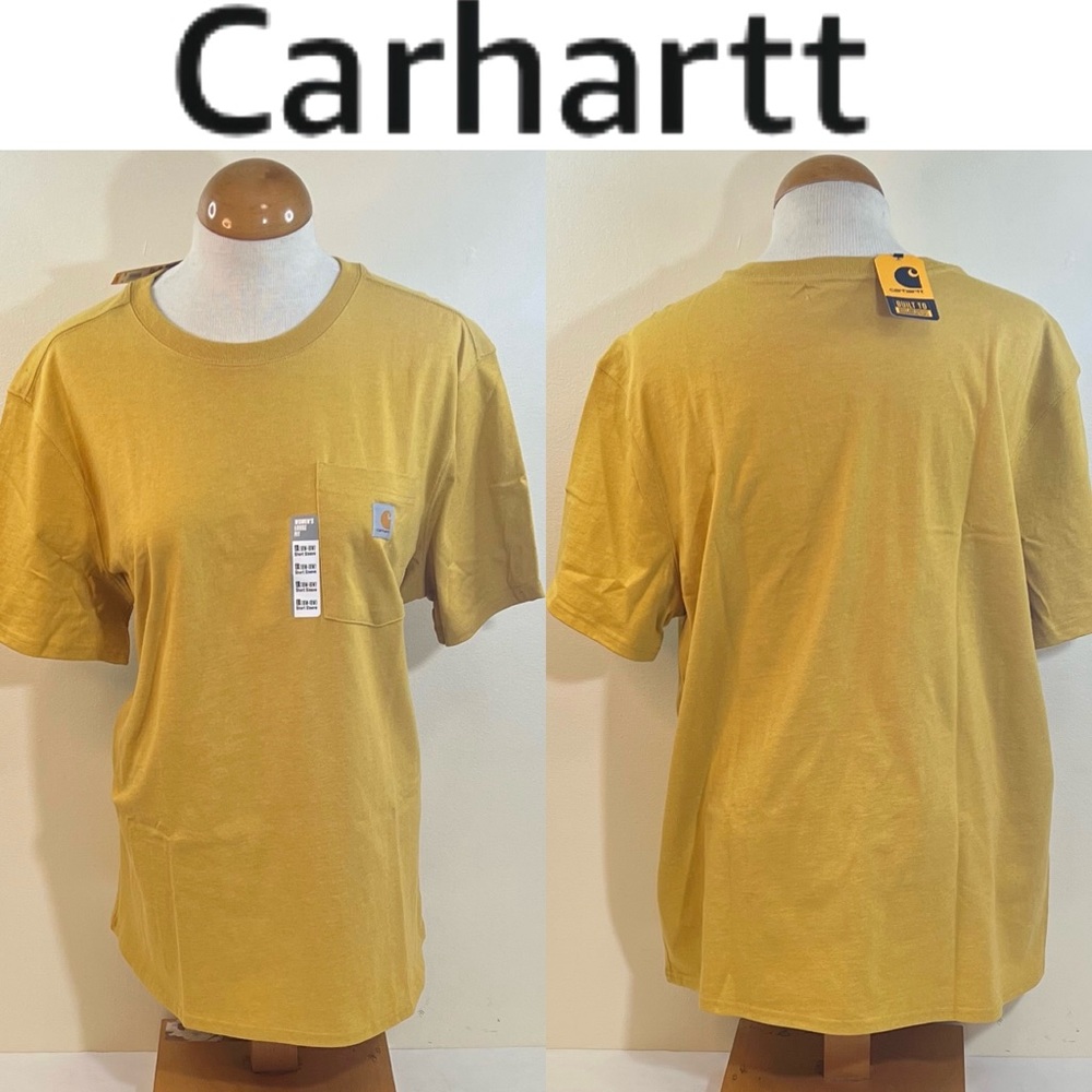 Carhartt Women’s Loose Fit Heavyweight Short Sleeve Pocket T-Shirt